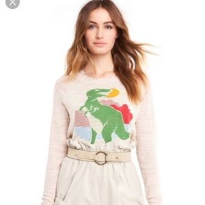 NWT Wildfox Dino sweater size M